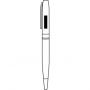 Metal ballpoint pen SILVER LINE, black